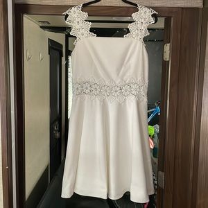 Ted Baker - White Dress - Size 12 (Ted 4)